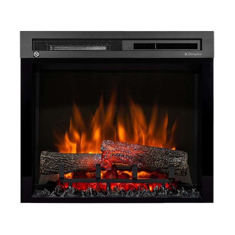Vstavaný krb s funkciou vykurovania Dimplex elektrický 1400 W 58,4x51,9x19,5 cm